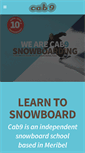 Mobile Screenshot of cab9snowboarding.com